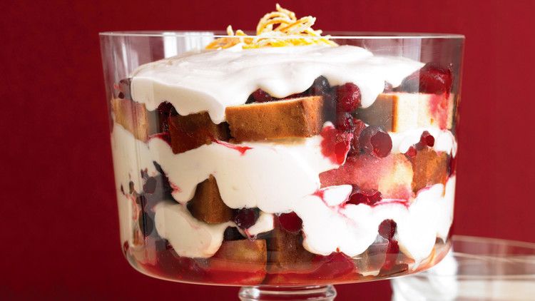 Cranberry Trifle 