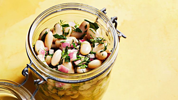 herbed bean salad