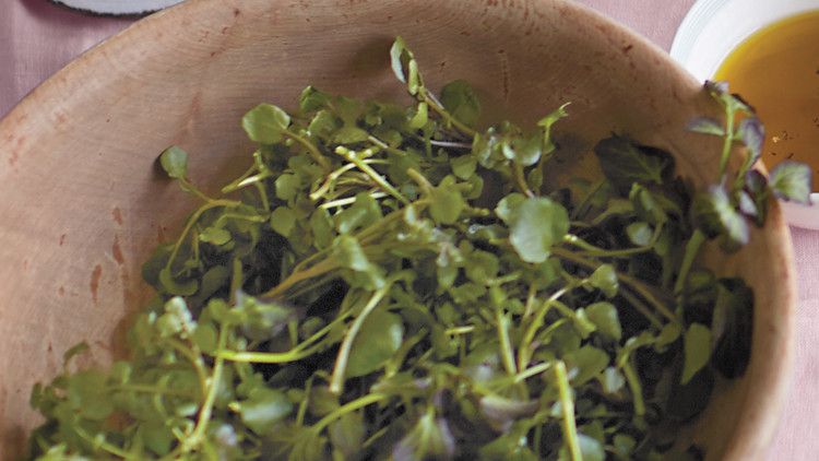 Simple Watercress Salad 