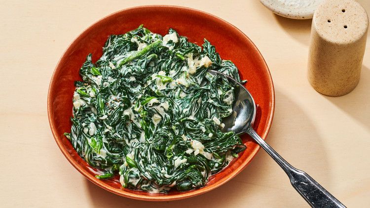 easy creamed spinach