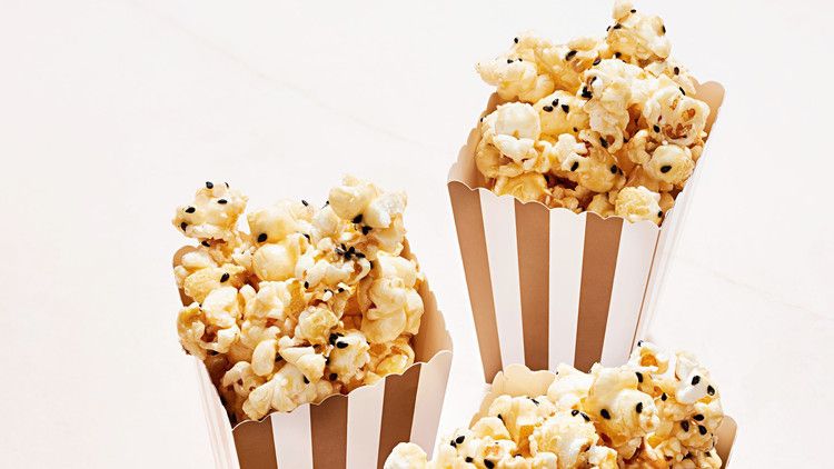 Honey-Sesame Popcorn 