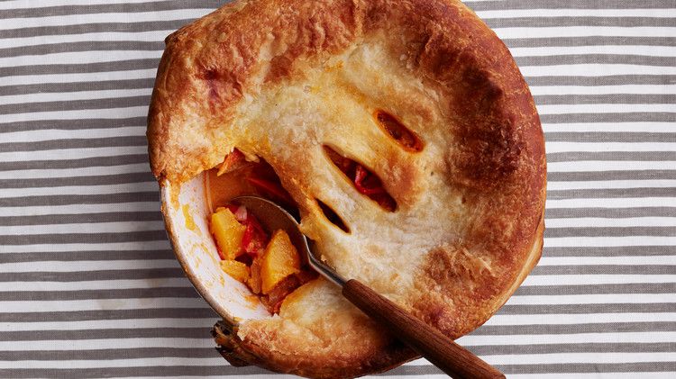 Winter-Vegetable Red-Curry Potpie 