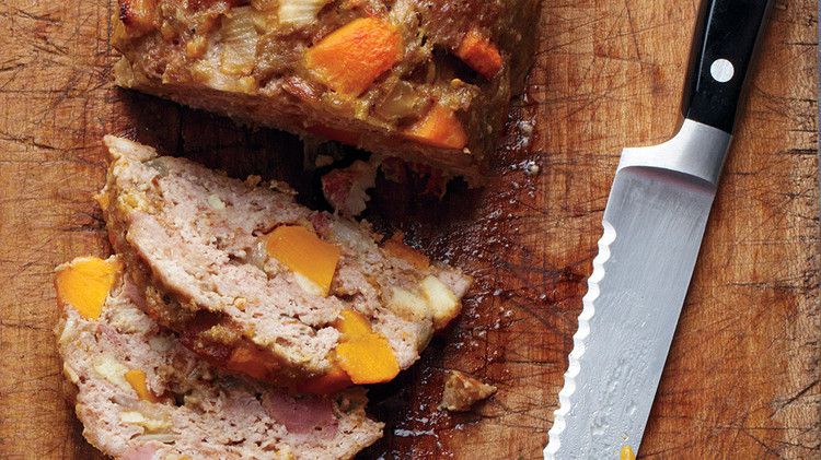 Spicy Butternut Squash Meatloaf 