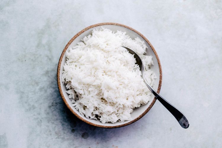 perfect white rice in a rice cooker 