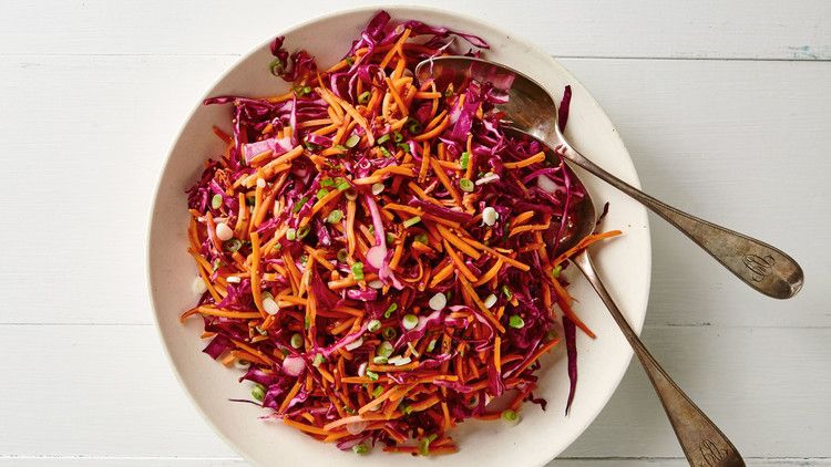 Shredded-Carrot-and-Cabbage Coleslaw