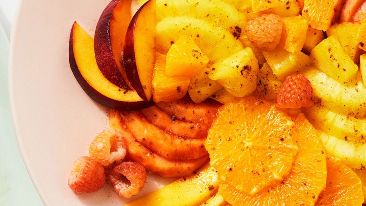 Orange Fruit Salad with Five-Spice Powder 