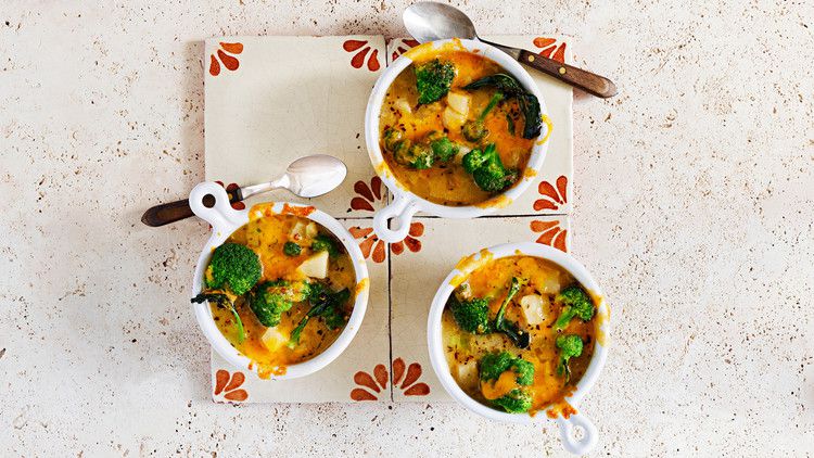 broccoli potato and cheddar soup