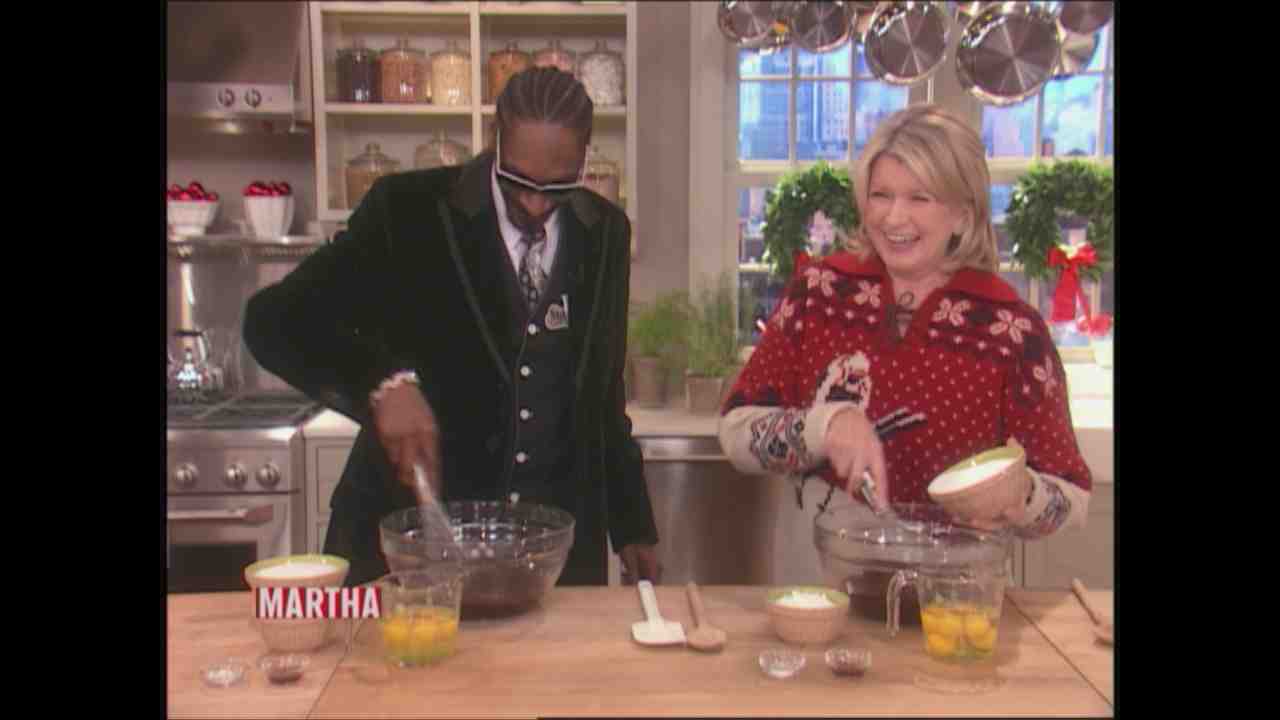 Baking Brownies with Snoop Dogg