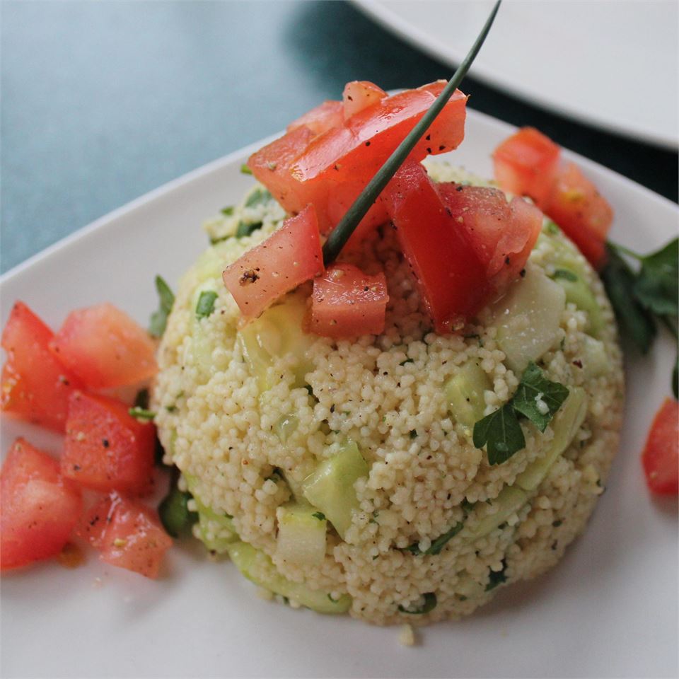 Couscous and Cucumber Salad 