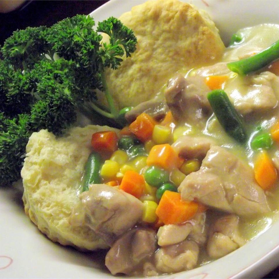 Slow Cooker Chicken Pot Pie Stew