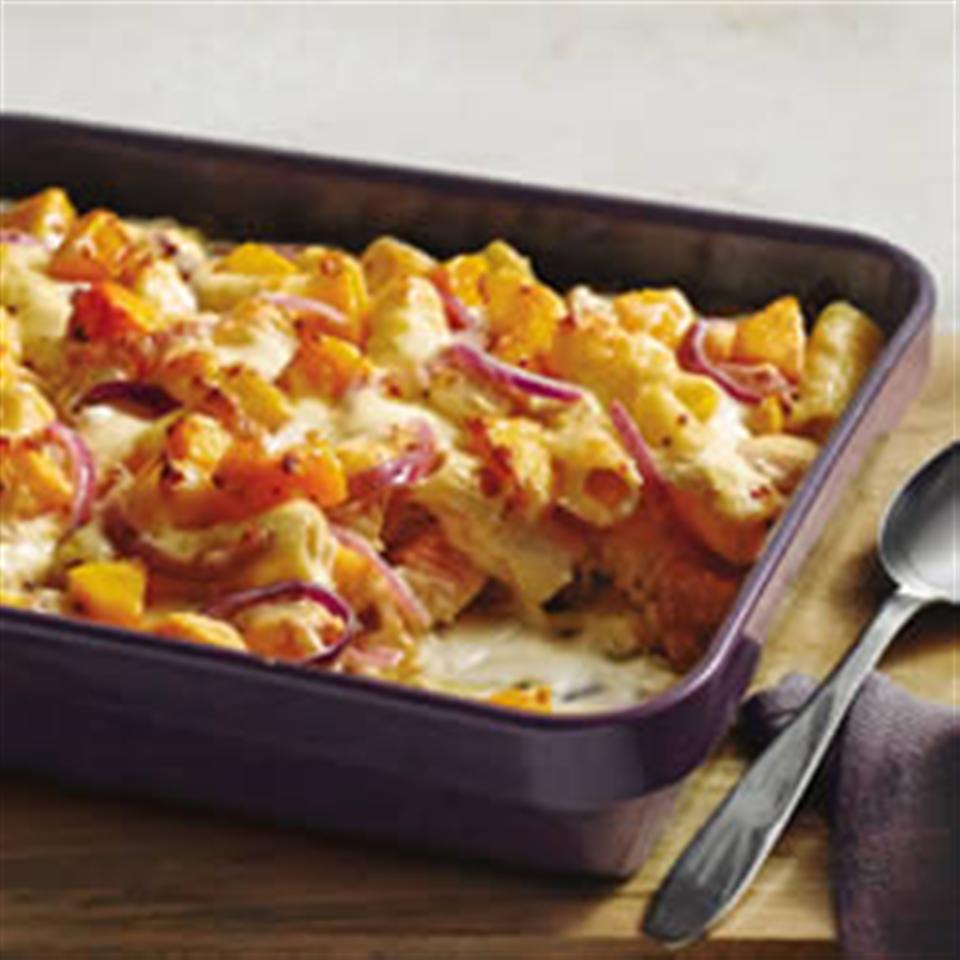 Harvest Pasta Bake with PHILADELPHIA Cooking Creme Trusted Brands