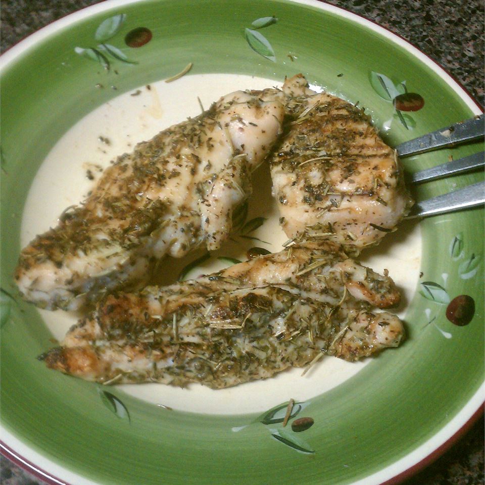 Grilled Chicken and Herbs 