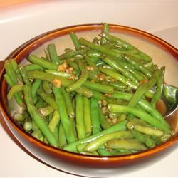 Caramelized Green Beans with Walnuts Gianna Rose Allen
