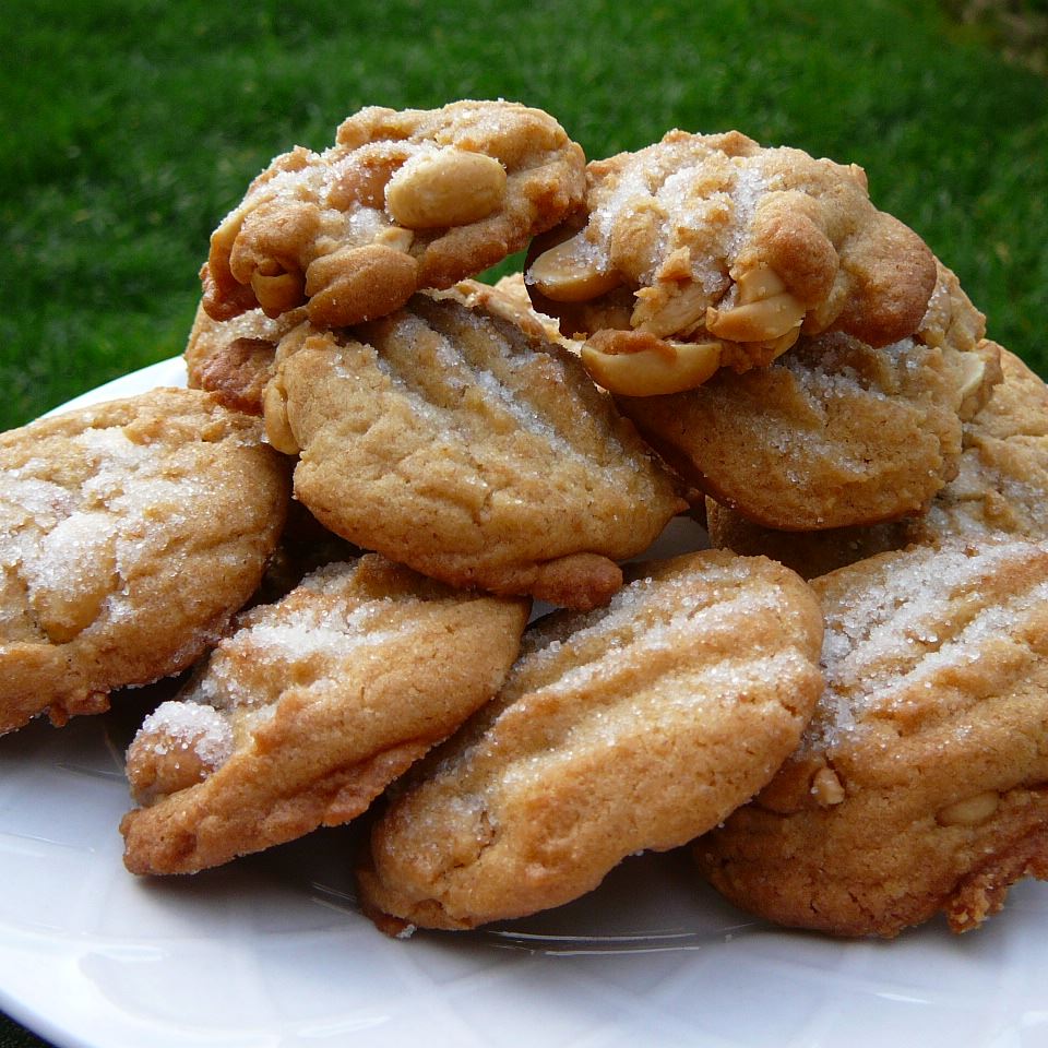 Salted Peanut Cookies Molly