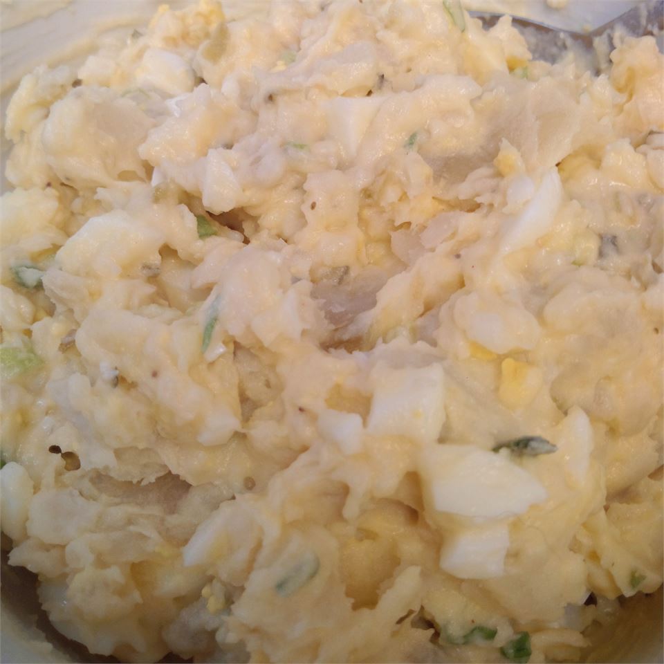 Mom's Mashed Potato Salad 