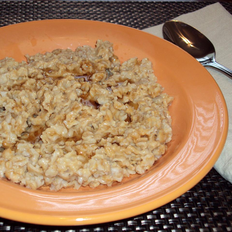 Peanut Butter and Maple Oatmeal