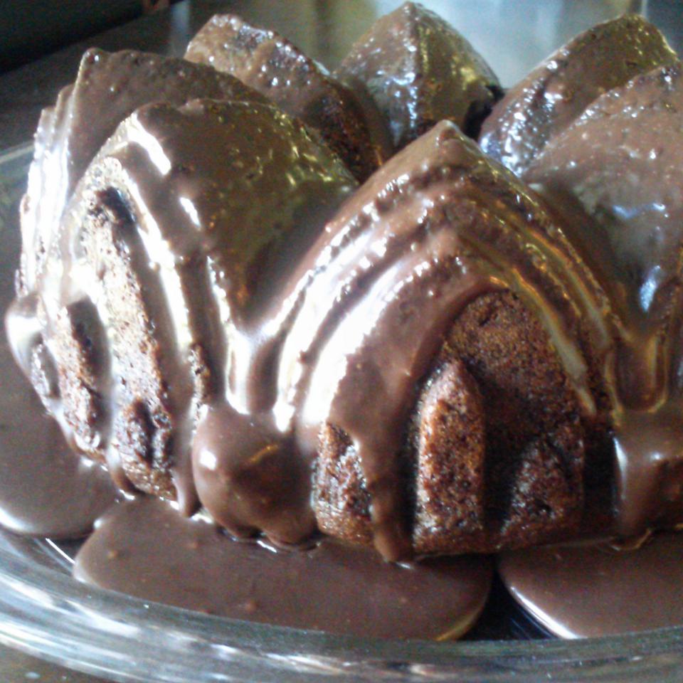 Easy Chocolate Bundt Cake Glaze 