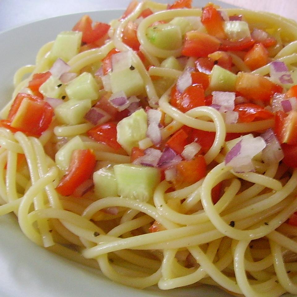 Light Spaghetti Salad Christina