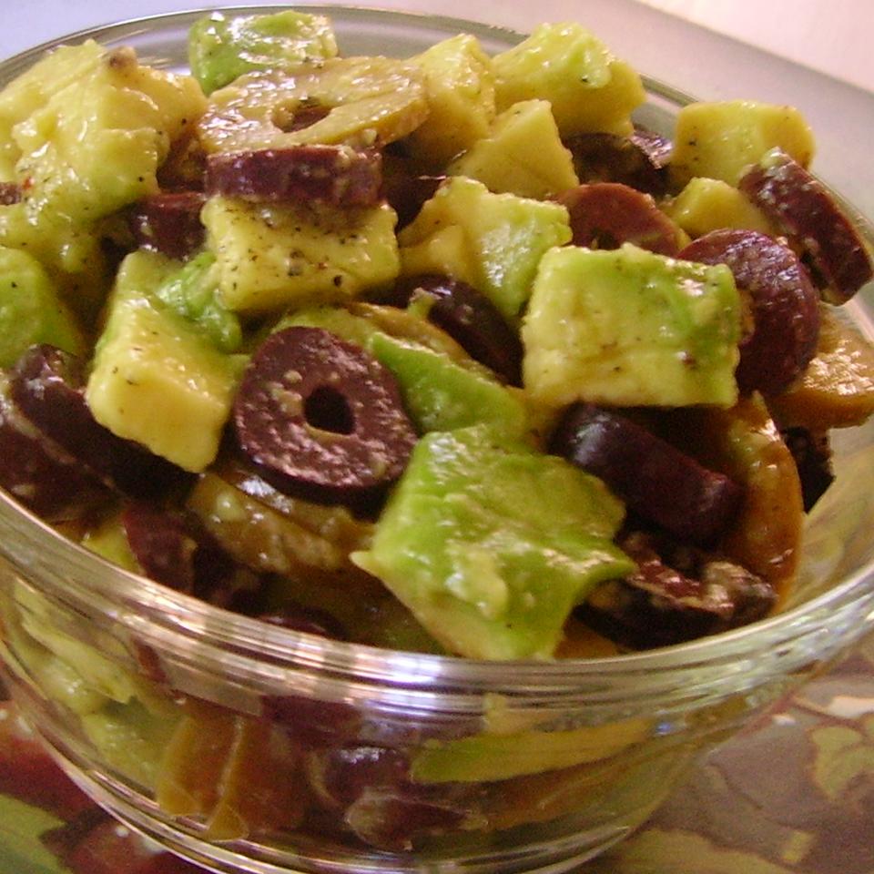 Avocado Olive Salad 