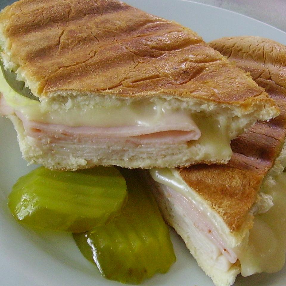 Grilled Turkey Cuban Sandwiches 