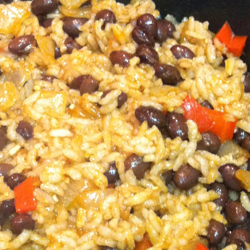 Cuban Beans and Rice 