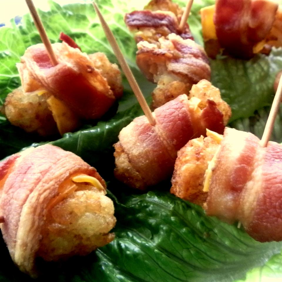 Bacon Wrapped Tater Tots 
