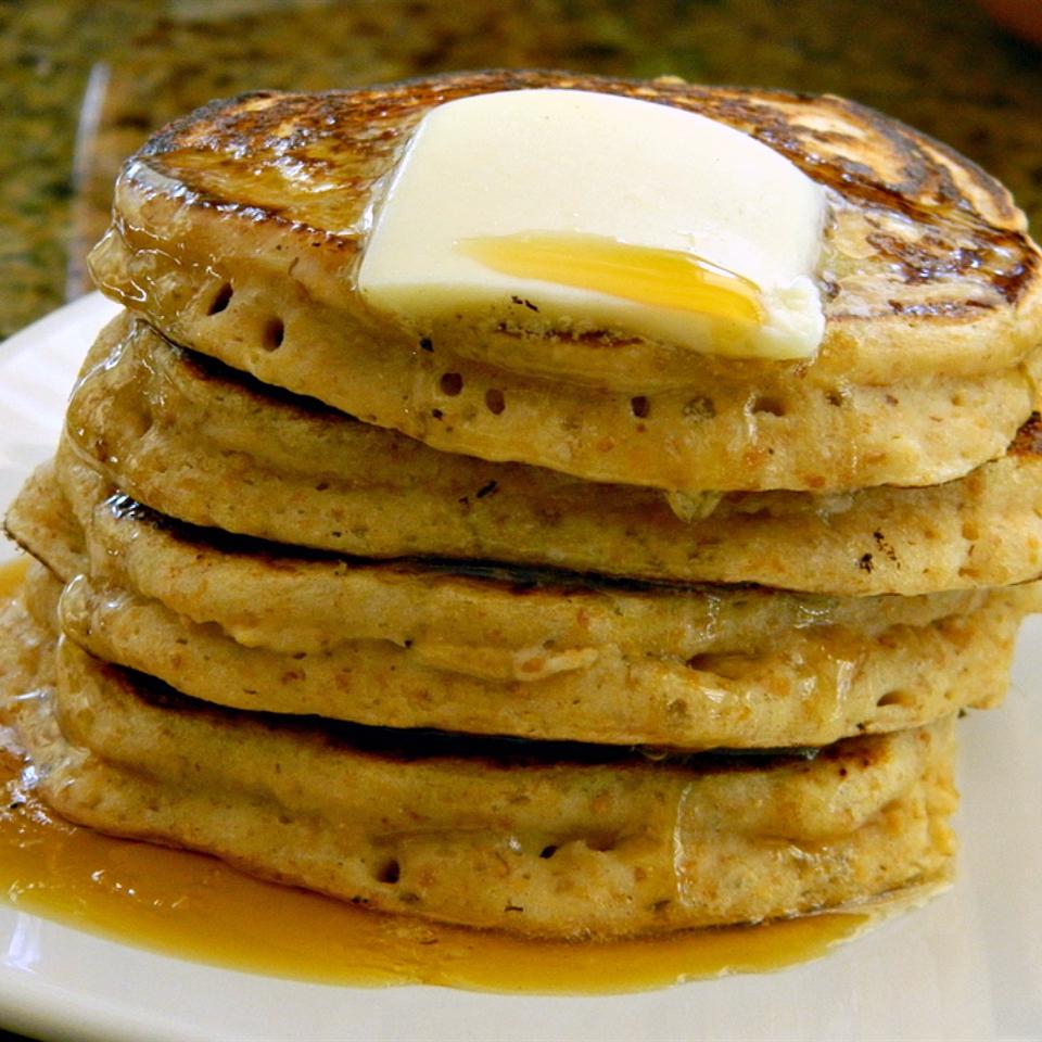 Whole Wheat Pancakes from Scratch