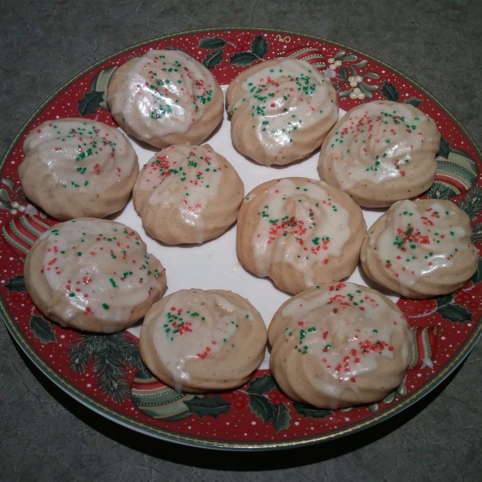 Holiday Eggnog Cookies
