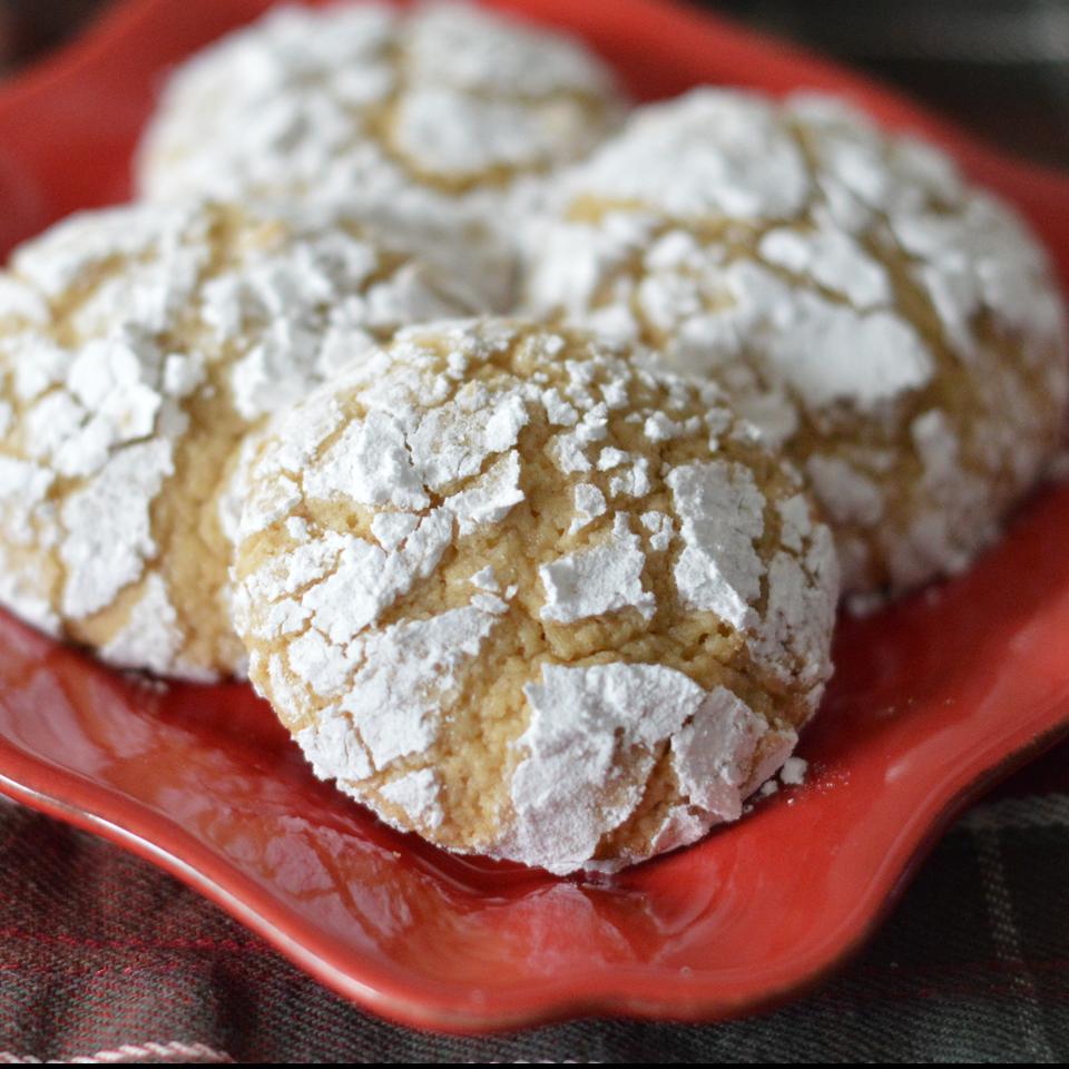 Get back to basics with this simple, yet absolutely irresistible, recipe for brown sugar crinkle cookies. Recipe creator Noelle Hall recommends baking the cookies the night before you plan to eat them, as the flavor deepens with time. 
                          