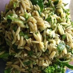 Spinach and Orzo Salad 