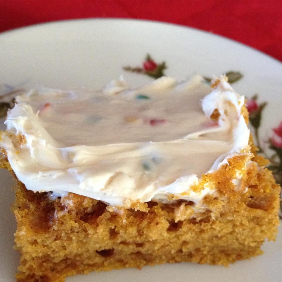 Frosted Pumpkin Bars 