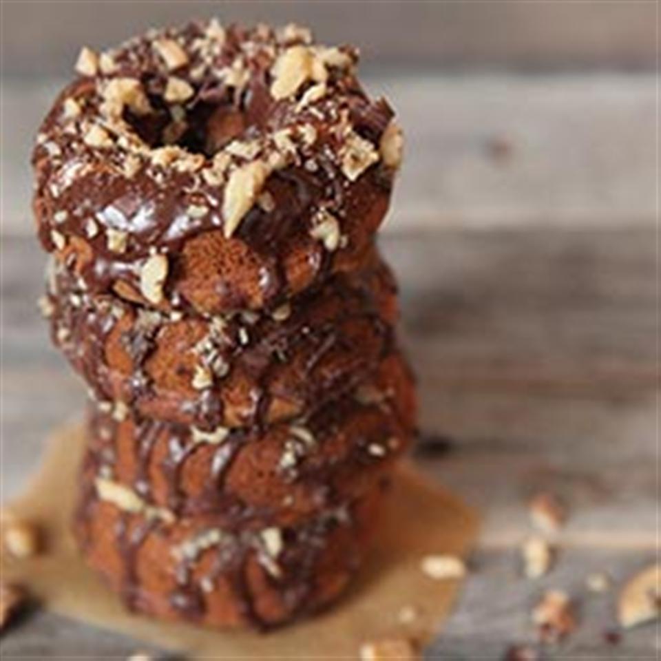 Banana, Chocolate and Walnut Donuts Trusted Brands
