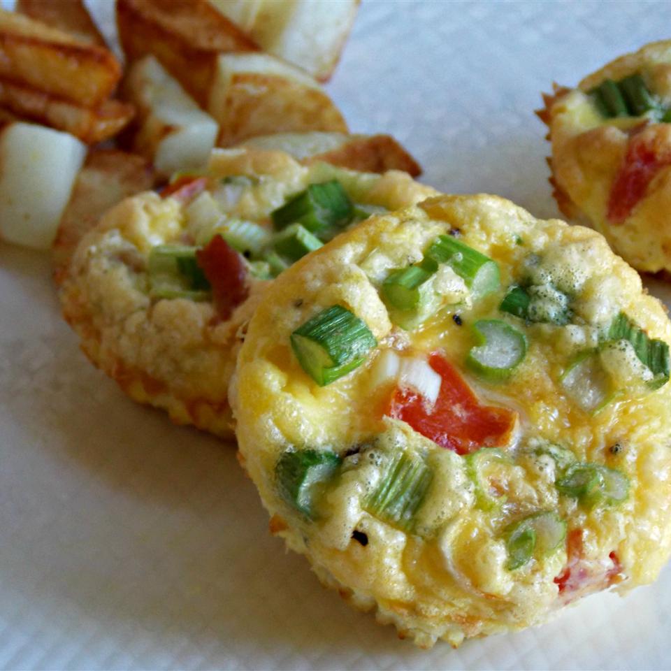 Tomatoes and Bacon Egg Muffins