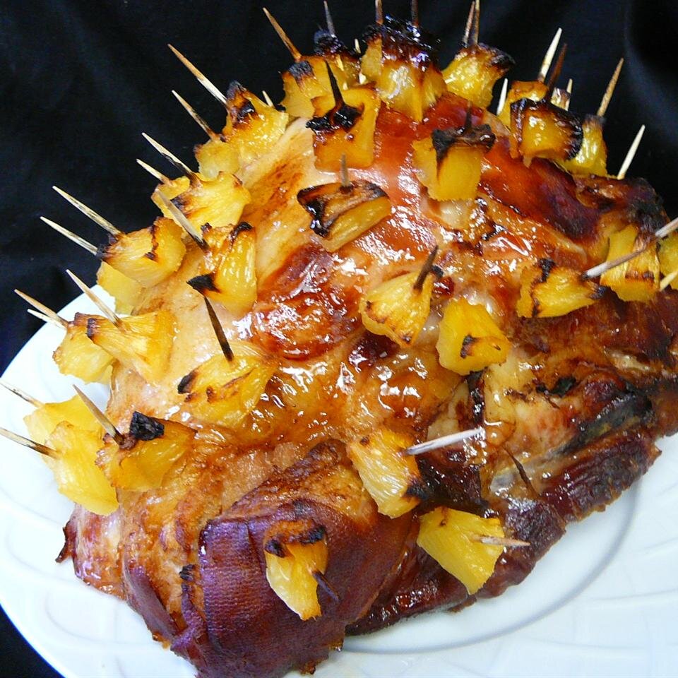 Brown Sugar And Pineapple Glazed Ham Recipe Allrecipes
