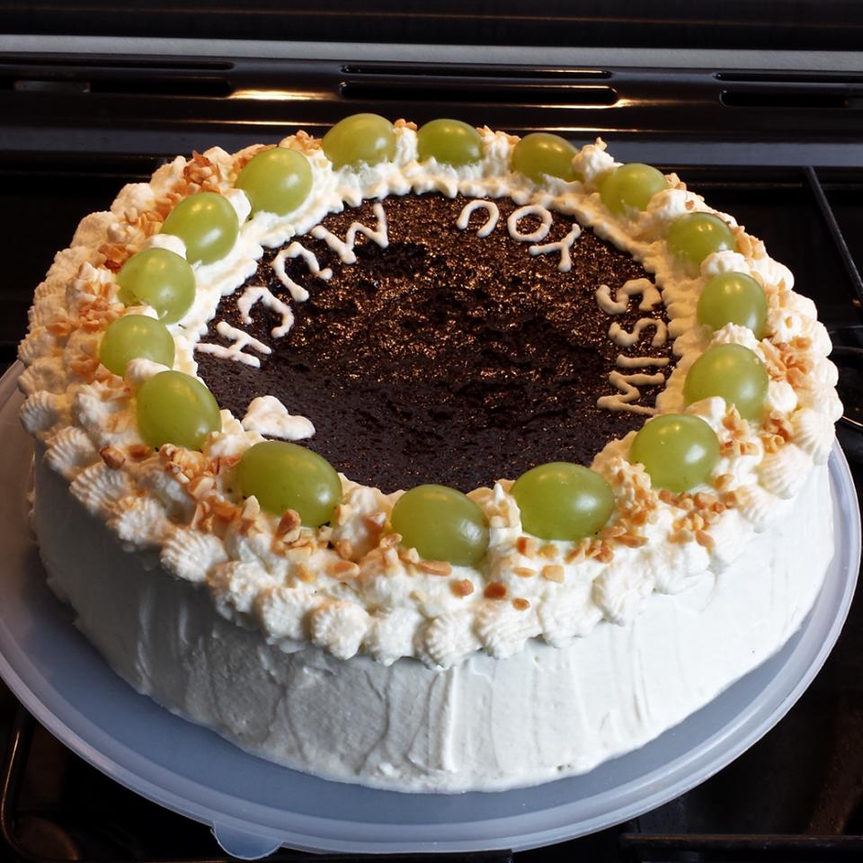 Chocolate Praline Layer Cake 