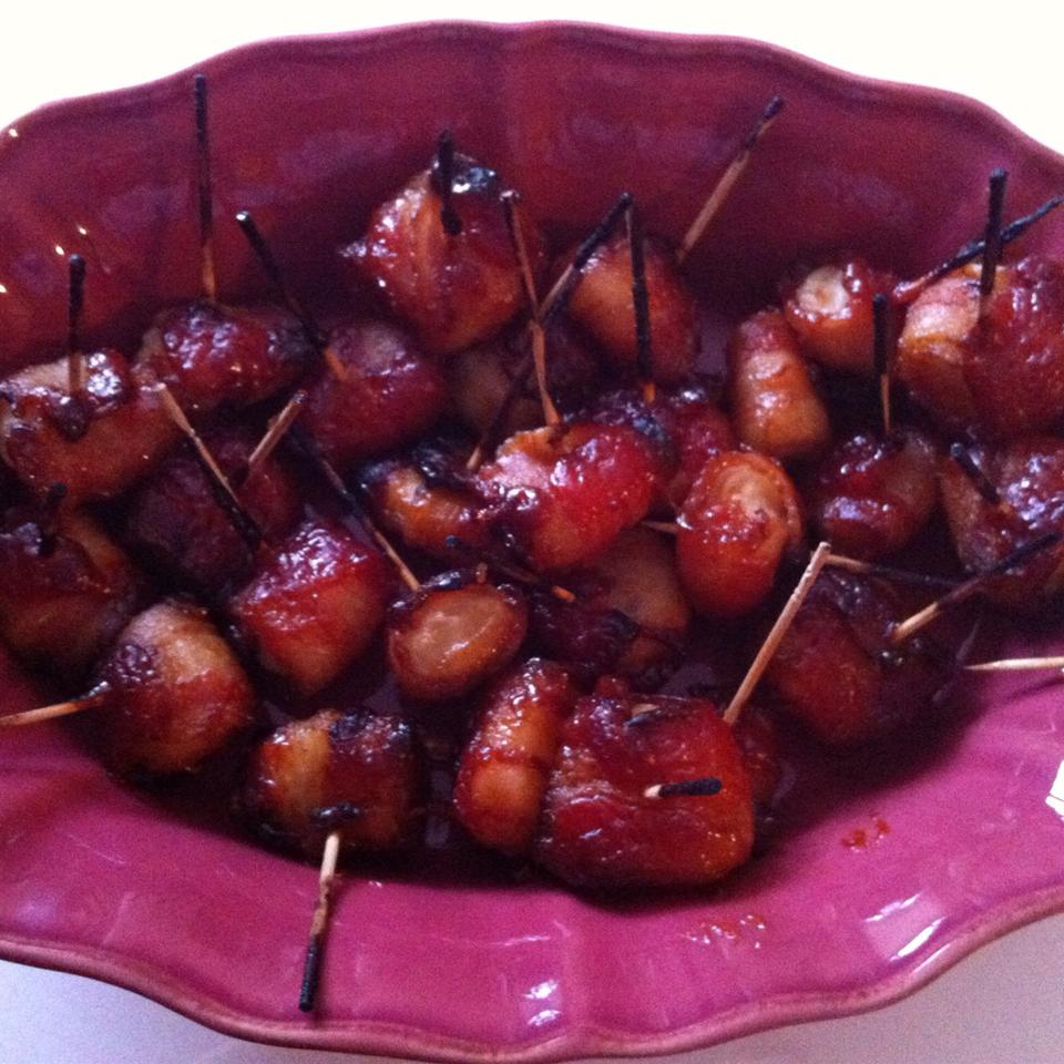 Bacon Wrapped Water Chestnuts II 