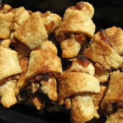 Raspberry and Apricot Rugelach 