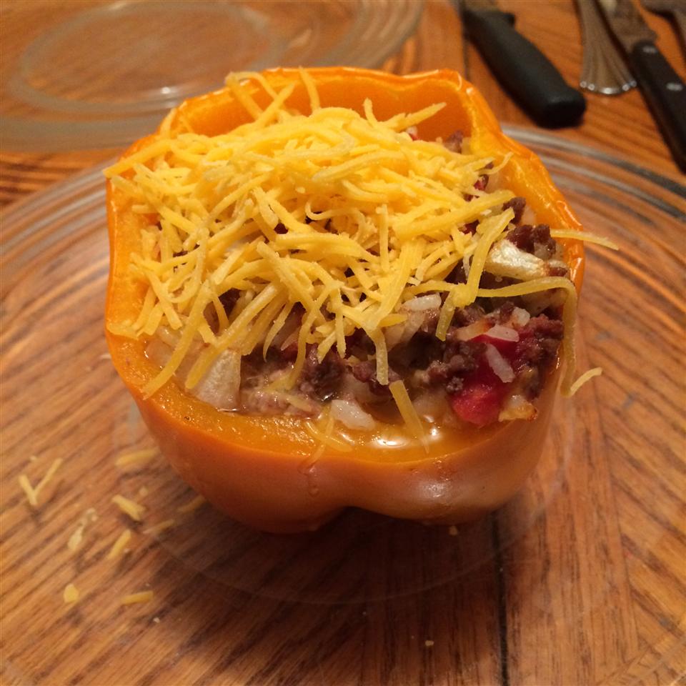 Simple and Easy Stuffed Peppers 