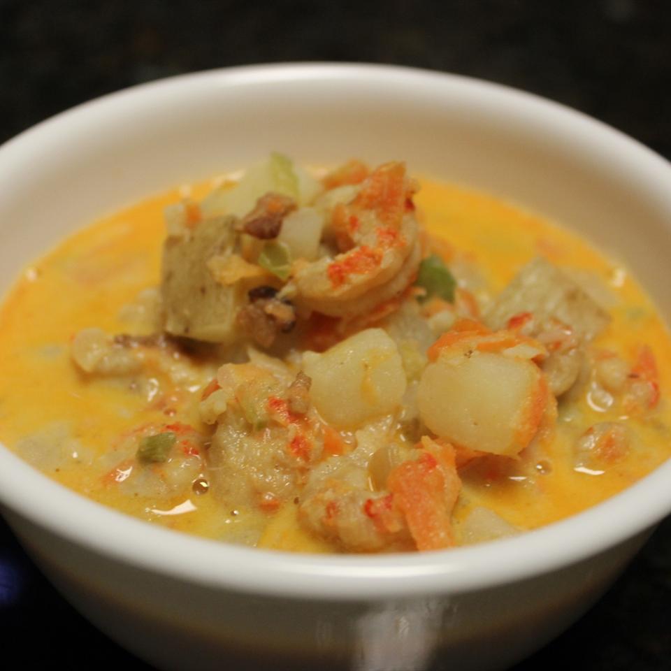 Crawfish Potato Soup 
