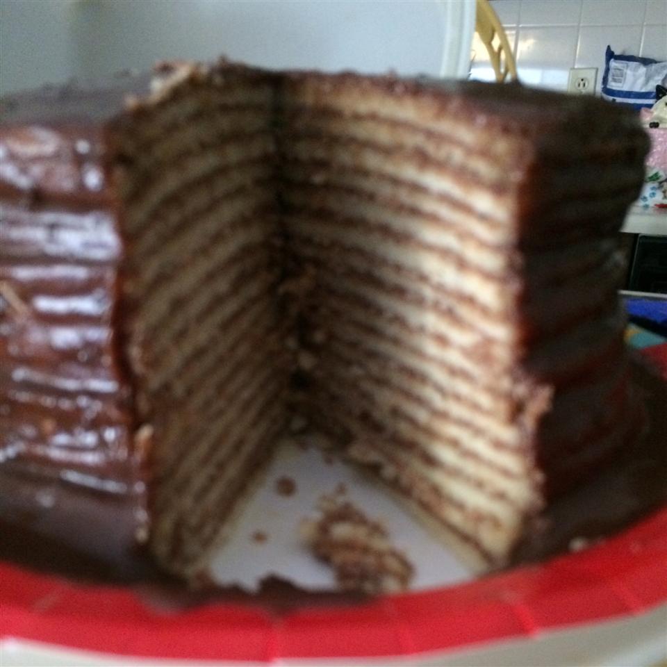 Fourteen Layer Chocolate Cake emilykkg