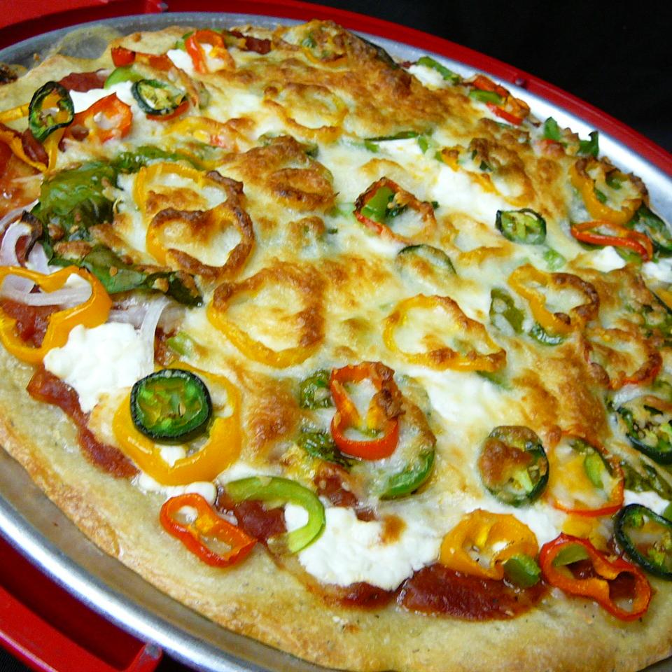 Homemade Veggie Pizza 