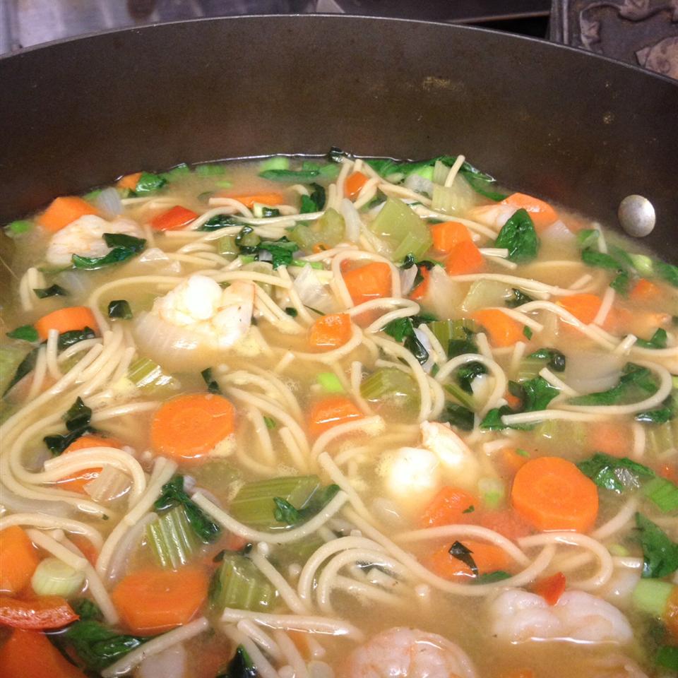 Asian-Style Chicken Noodle Soup 