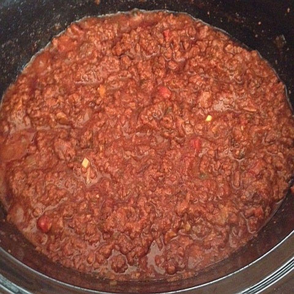 Slow Cooker Ground Beef Barbecue 