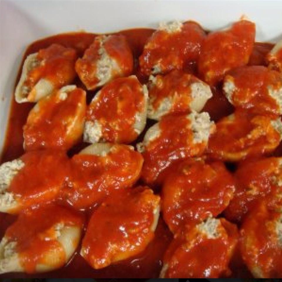 Stuffed Shells with Four Cheeses meghann