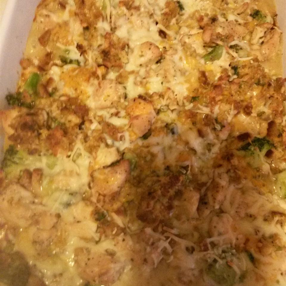 Quick Chicken and Stuffing Casserole 