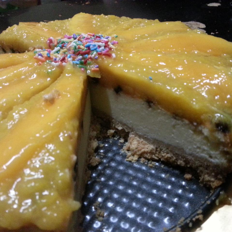 Trini Mango Cheesecake 