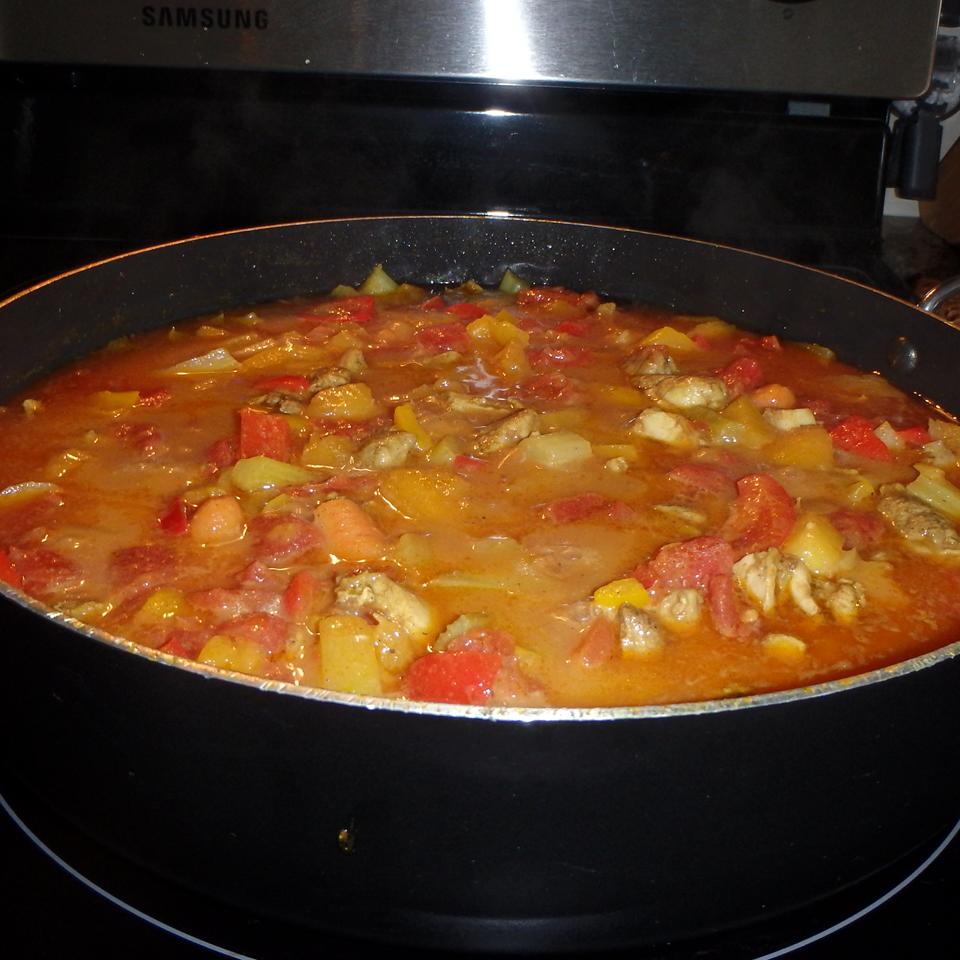 Chicken and Vegetable Curry 