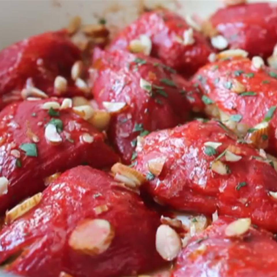 Sausage-Stuffed Piquillo Peppers