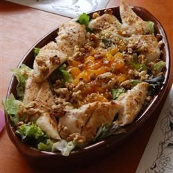 Warm and Limey Chicken Salad 