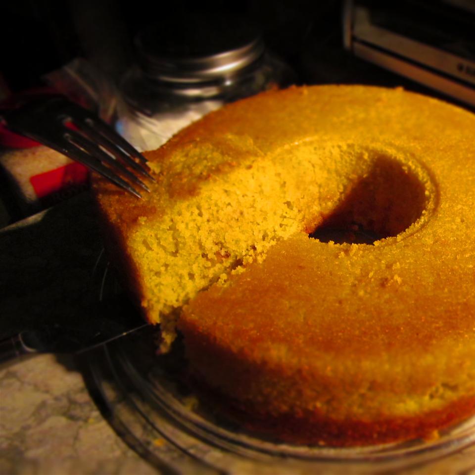 Sweet Cornmeal Cake Brazilian-Style VickyLondres
